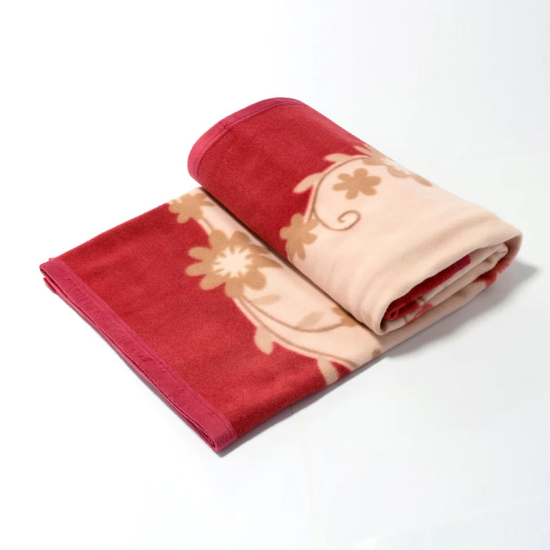 Luxury Super soft blanket 100% wool blankets throws Fleece bed mat flat sheet blanket for travel Chinese woolen bed cover