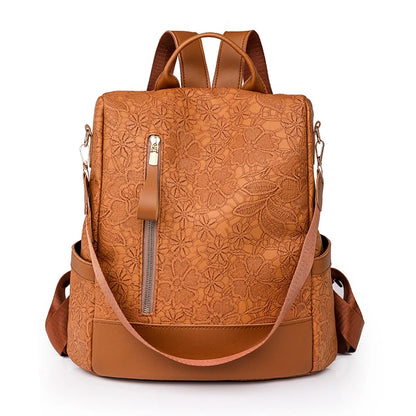 Luxury Waterproof Nylon Women Backpack Fashion Printing Casual Bag Designer Female Large Capacity Travel Handbag Shopping Knaps