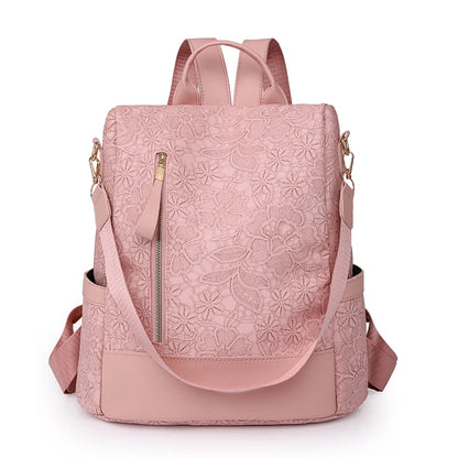 Luxury Waterproof Nylon Women Backpack Fashion Printing Casual Bag Designer Female Large Capacity Travel Handbag Shopping Knaps
