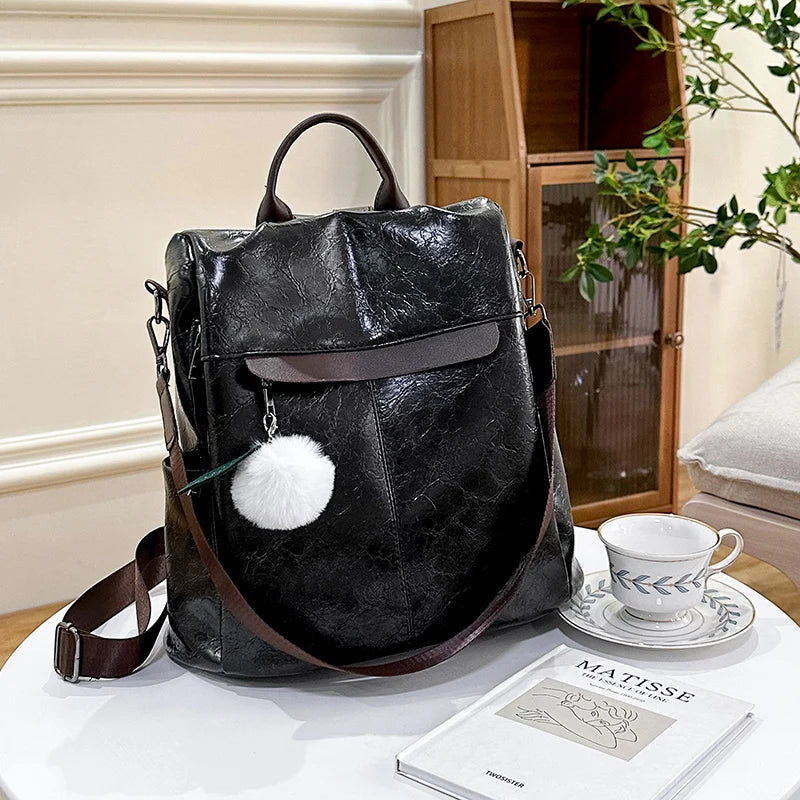 Luxury Women Backpacks Anti-Theft Back Zipper Fashion Backpack Girls Schoolbag Casual Designer Travel Single Shoulder Bags Sac