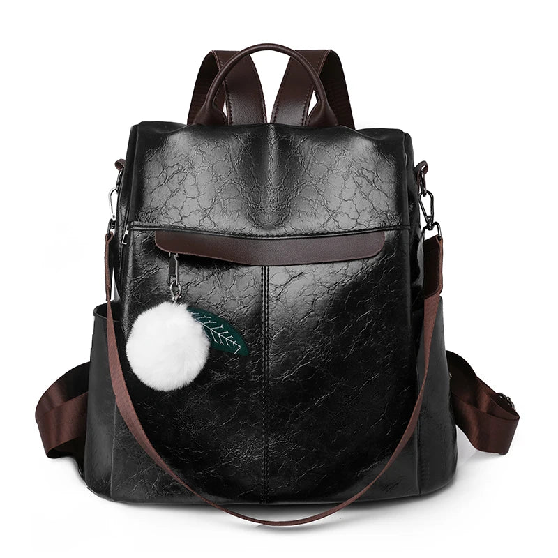 Luxury Women Backpacks Anti-Theft Back Zipper Fashion Backpack Girls Schoolbag Casual Designer Travel Single Shoulder Bags Sac