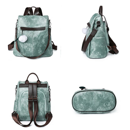 Luxury Women Backpacks Anti-Theft Back Zipper Fashion Backpack Girls Schoolbag Casual Designer Travel Single Shoulder Bags Sac