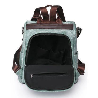 Luxury Women Backpacks Anti-Theft Back Zipper Fashion Backpack Girls Schoolbag Casual Designer Travel Single Shoulder Bags Sac