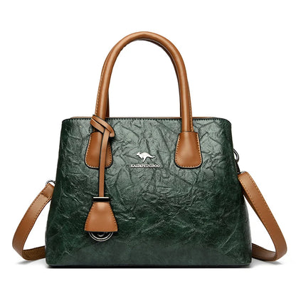 Luxury Women Layers Soft PU Leather Shoulder Crossbody Bags High Quality Female Messenger Tote Sac 2023 Designer Ladies Handbags