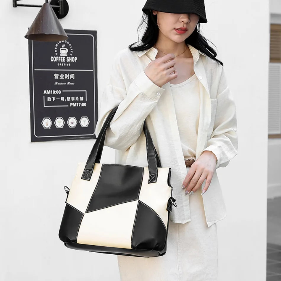Luxury Women Leather Handbags Designer Brand Large Capacity Shoulder Crossbody Bags Ladies Casual Totes Hand Bags for Women 2024
