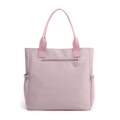 Luxury Women Waterproof Casual Top-handle Ladies Handbag Travel Tote Nylon Shoulder Bags