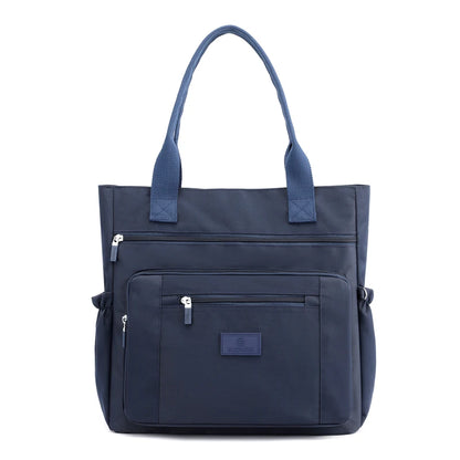 Luxury Women Waterproof Casual Top-handle Ladies Handbag Travel Tote Nylon Shoulder Bags