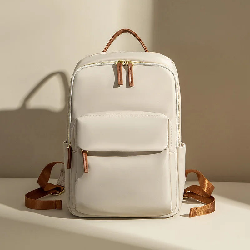 Luxury Women's Backpack High-Quality 14 Inch Laptop Casual Waterproof Travel Bags Large Capacity Business Bagpacks