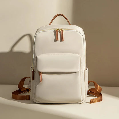 Luxury Women's Backpack High-Quality 14 Inch Laptop Casual Waterproof Travel Bags Large Capacity Business Bagpacks