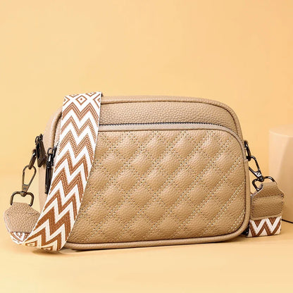 Luxury Women's Soft Solid Genuine Leather Shoulder Crossbody Bags 100% Cowhide Female Messenger Tote Sac Designer Ladies Handbag