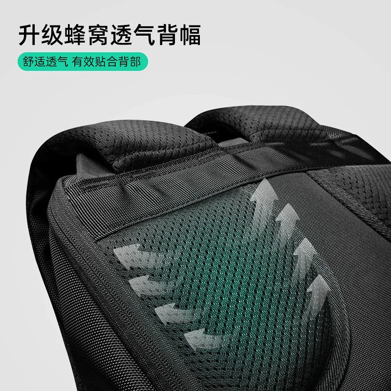 MARK RYDEN 20L Multifunction male backpack Double Charging Anti-theft Water-repellent 15.6 inch Laptop Men Backpack For Business