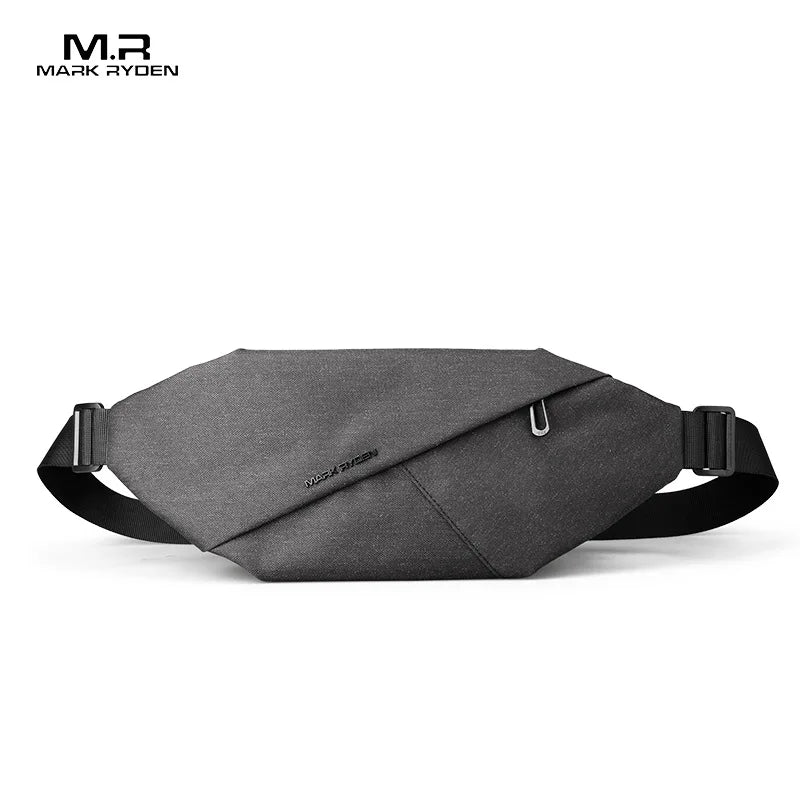 MARK RYDEN Chest Bag Shoulder Messenger Bags Male Waterproof Short Trip Chest Bag Pack for Men