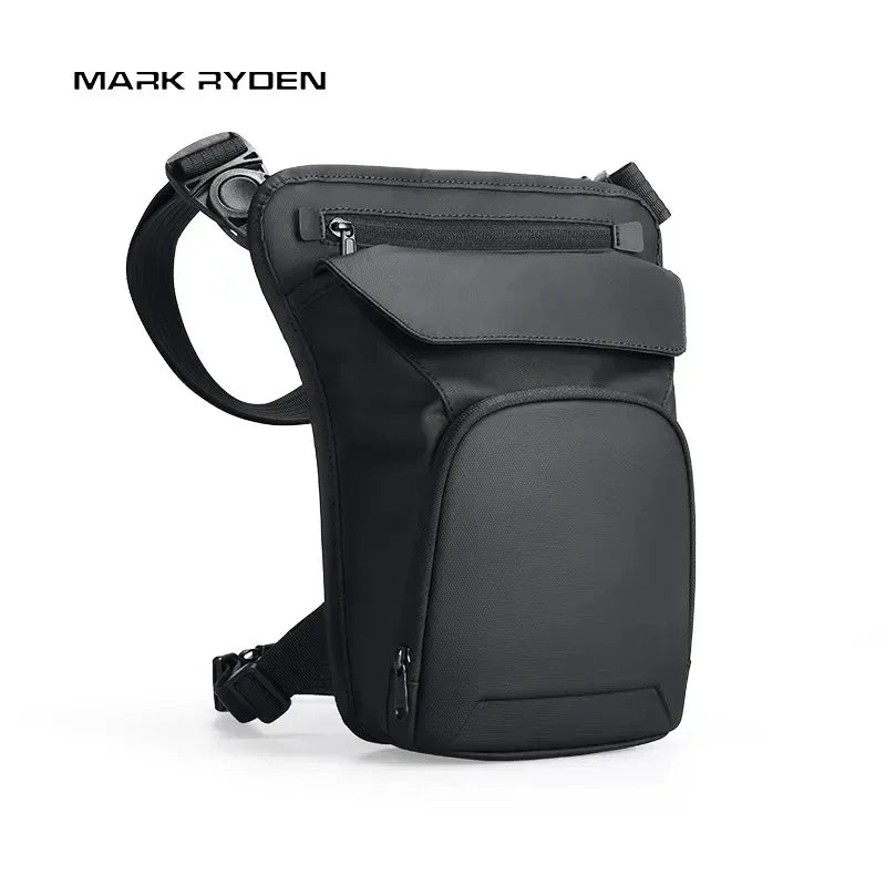 MARK RYDEN Drop Leg Bags Ride Pouch Waist Pack Motorcycle Bag Men