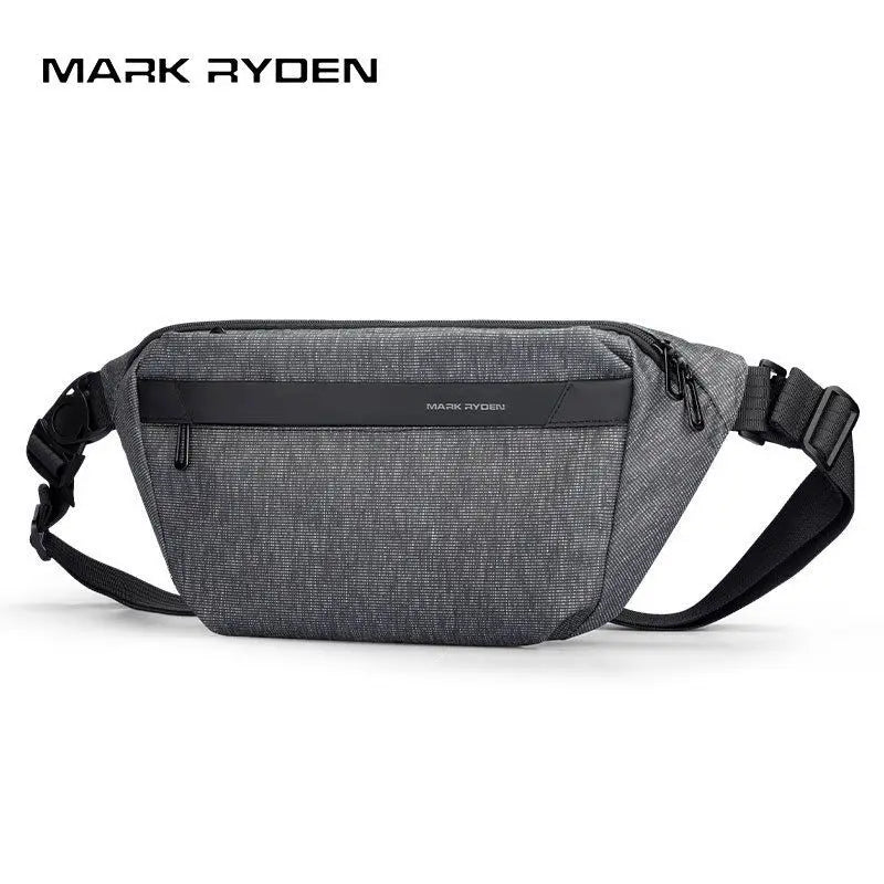 MARK RYDEN Sling Bags Outdoor Sport Men Crossbody Pack for Phone Large Capacity Chest Bag Male Waterproof Single For Earphone