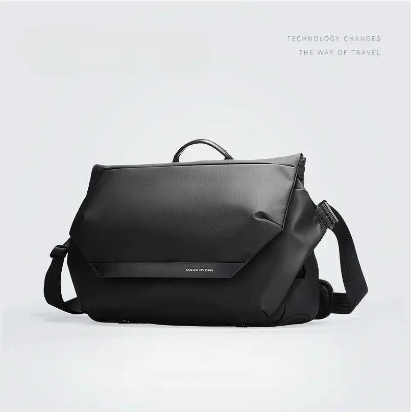 MARK RYDEN Water Repellent Messenger Bag Men Bags Shoulder Crossbody Fit 11 inch Ipad