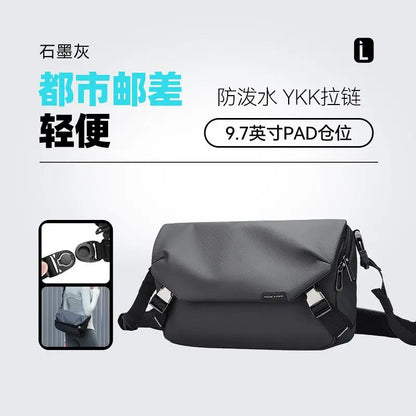 MARK RYDEN Water Repellent Messenger Bag Men Bags Shoulder Crossbody Fit 11 inch Ipad