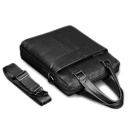 Made Of Genuine Natural Leather Men Business Handbag First Layer Cowhide Tote Bag Briefcase For Male Shoulder Messenger Bags New