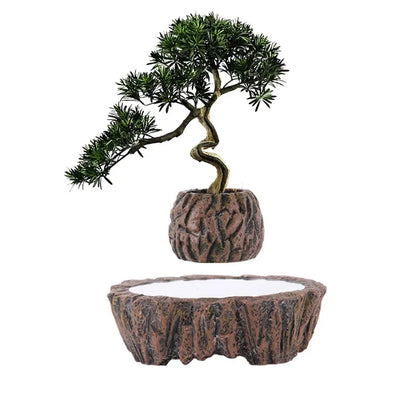 Magnetic Levitation flowerpot Suspended Plants Potted plants for home decoration Ornaments