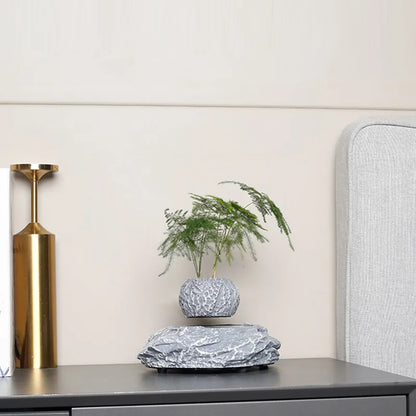 Magnetic Levitation flowerpot Suspended Plants Potted plants for home decoration Ornaments