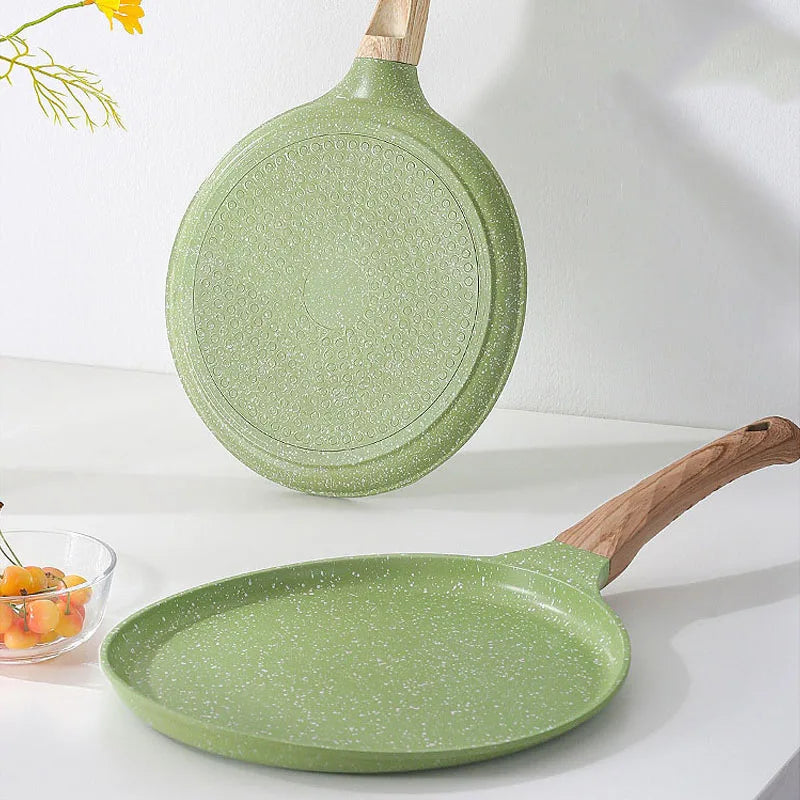 Maifan Stone Frying Pan Steak Pancake Omelette Non-Stick Cooking Breakfast Maker Induction Cooker Gas thousand-Layer Bakeware