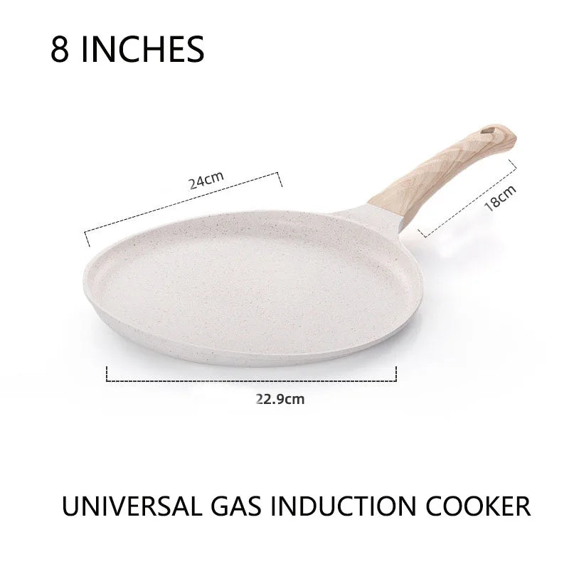 Maifan Stone Frying Pan Steak Pancake Omelette Non-Stick Cooking Breakfast Maker Induction Cooker Gas thousand-Layer Bakeware
