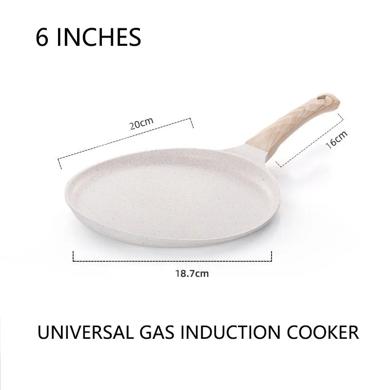 Maifan Stone Frying Pan Steak Pancake Omelette Non-Stick Cooking Breakfast Maker Induction Cooker Gas thousand-Layer Bakeware