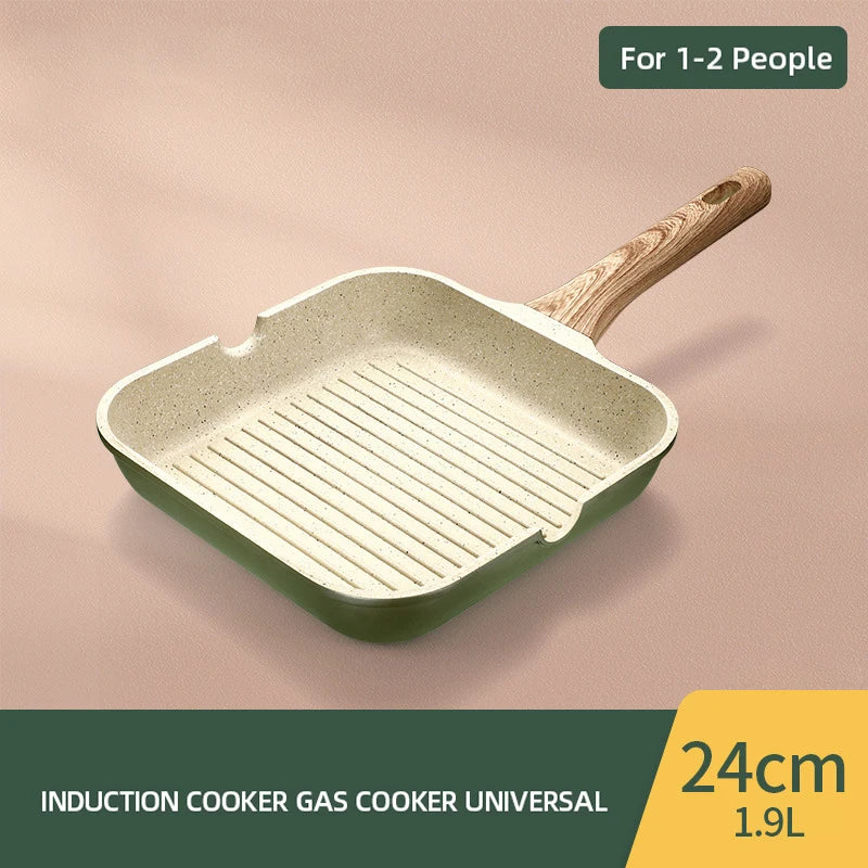 Maifan Stone Non-Stick Pan Stew Cooking Pots for the Kitchen Induction Cooker Pans Special Saucepan Household Cookware Soup Pot