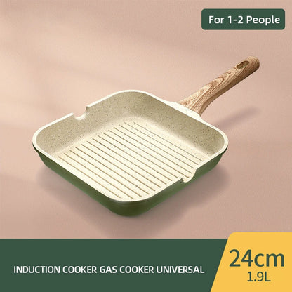 Maifan Stone Non-Stick Pan Stew Cooking Pots for the Kitchen Induction Cooker Pans Special Saucepan Household Cookware Soup Pot