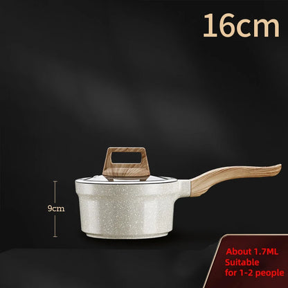 Maifan Stone Non-Stick Pan Stew Cooking Pots for the Kitchen Induction Cooker Pans Special Saucepan Household Cookware Soup Pot