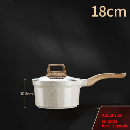 Maifan Stone Non-Stick Pan Stew Cooking Pots for the Kitchen Induction Cooker Pans Special Saucepan Household Cookware Soup Pot