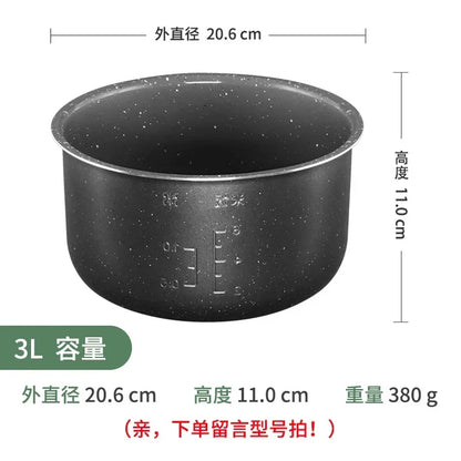 Maifanshi Kitchen Accessories Universal Liner Cooking Tongs Thickened Non-stick Pressure Cooker Easy To Clean Pots For Kitchen
