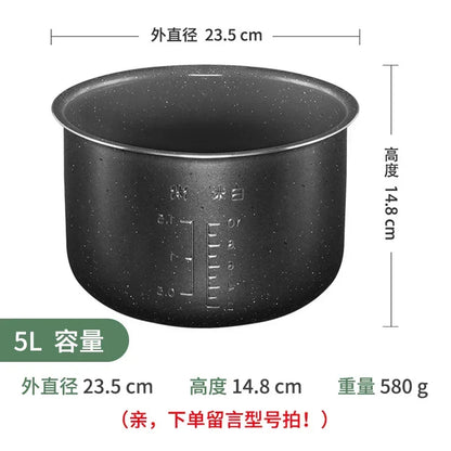 Maifanshi Kitchen Accessories Universal Liner Cooking Tongs Thickened Non-stick Pressure Cooker Easy To Clean Pots For Kitchen