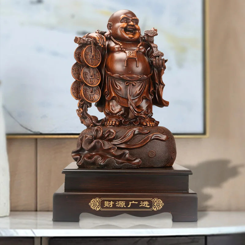 Maitreya Buddha Statue Buddha Ornaments Crafts Creative Gifts Resin Buddha Statue Home Living Room Office Accessories