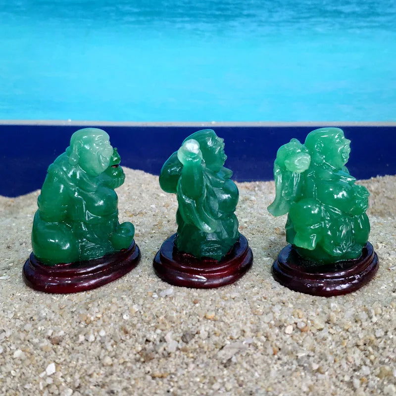 Maitreya cloth bag monk sand set psychological sand table accessories box court therapy psychological counseling manufacturer