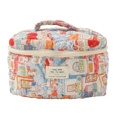 Makeup Bag for Personal Care Beauty Cosmetics Large Capacity Handbag Portable