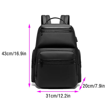 Male Backpack High Quality Waterproof Lightweight Oxford Multifunctional Travel Business Laptop Backpacks for Men Short Distance