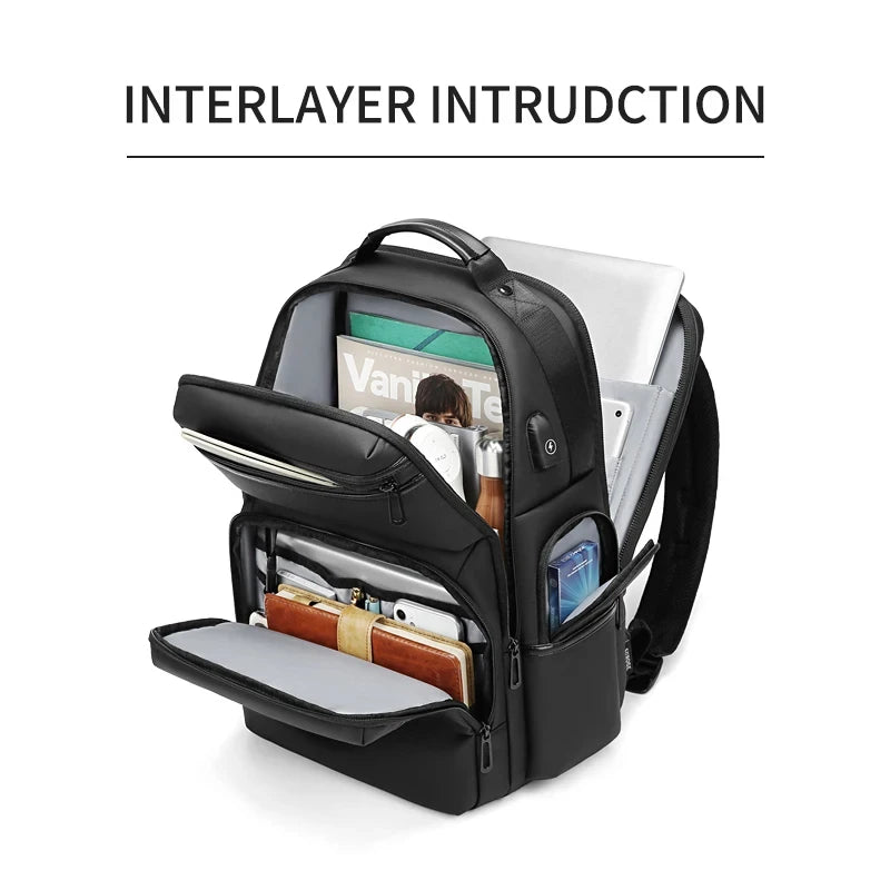 Male Backpack High Quality Waterproof Lightweight Oxford Multifunctional Travel Business Laptop Backpacks for Men Short Distance