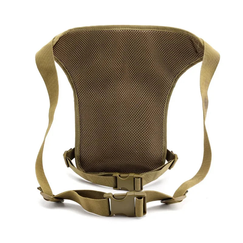 Male Hip Thigh Fanny Pack Military Camouflage Motorcycle Rider Multi-Pockets Shoulder Bags High Quality Men Nylon Waist Leg Bag