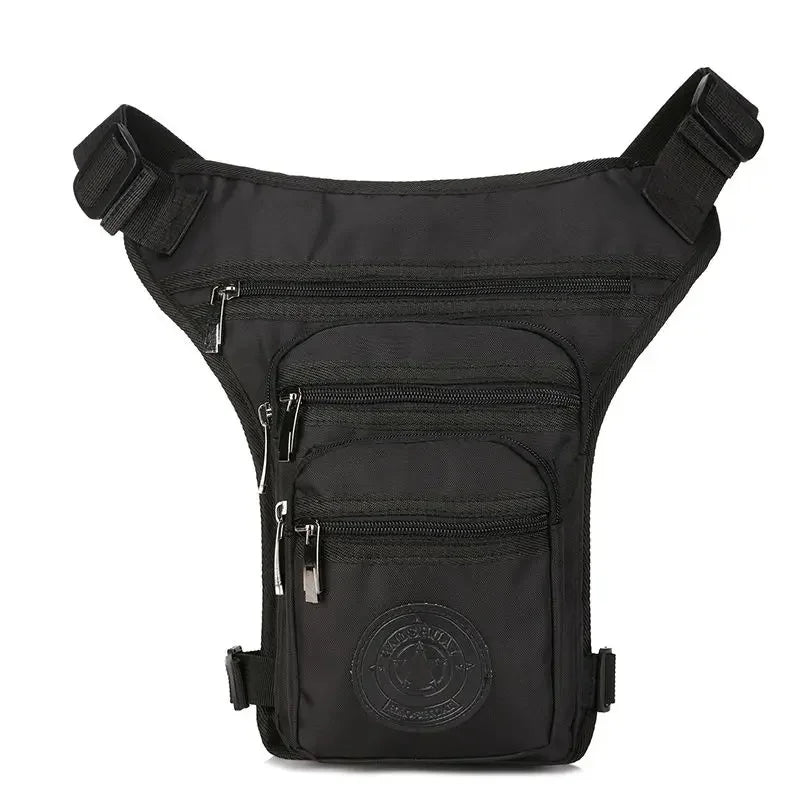 Male Hip Thigh Fanny Pack Military Camouflage Motorcycle Rider Multi-Pockets Shoulder Bags High Quality Men Nylon Waist Leg Bag