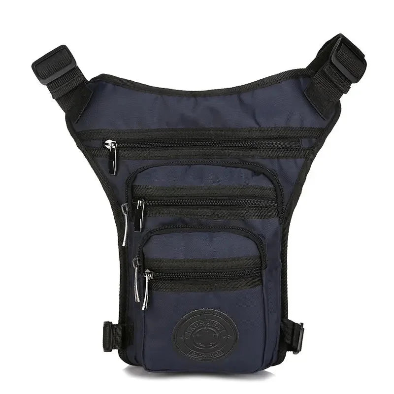 Male Hip Thigh Fanny Pack Military Camouflage Motorcycle Rider Multi-Pockets Shoulder Bags High Quality Men Nylon Waist Leg Bag