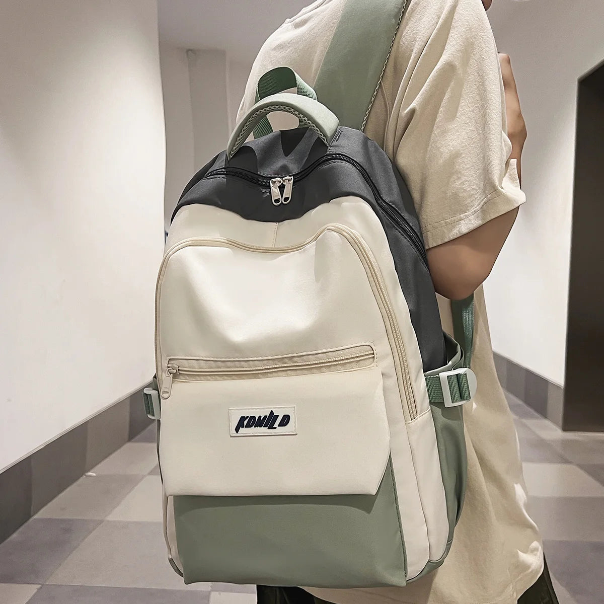 Male Women Waterproof College Backpack Cool Girl Boy High Capacity School Bag Lady Men Laptop Fashion Female Travel Book Bag New