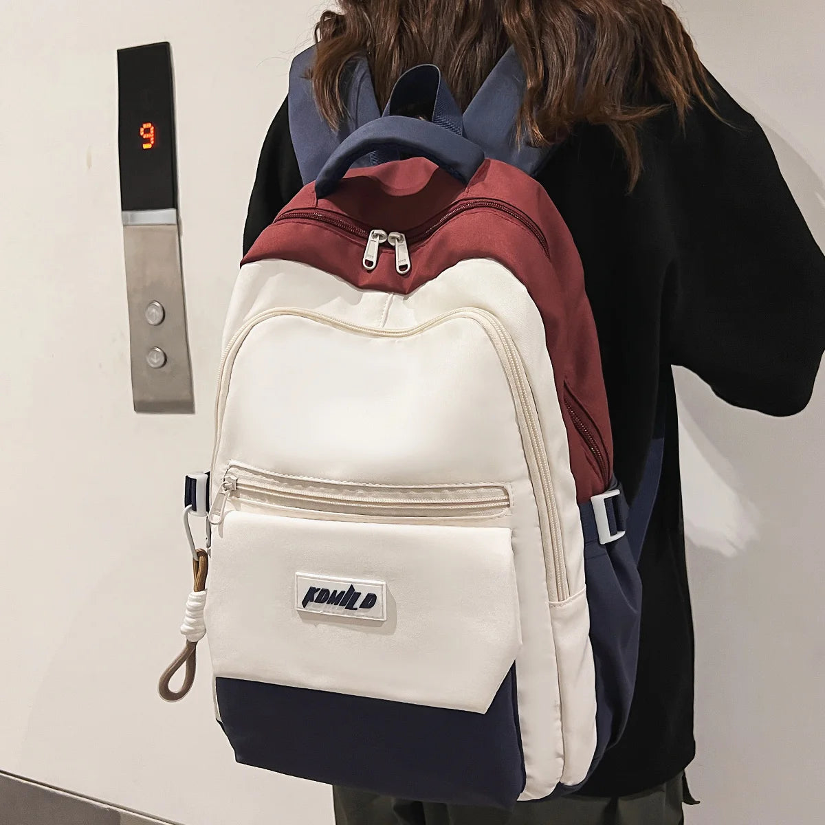 Male Women Waterproof College Backpack Cool Girl Boy High Capacity School Bag Lady Men Laptop Fashion Female Travel Book Bag New