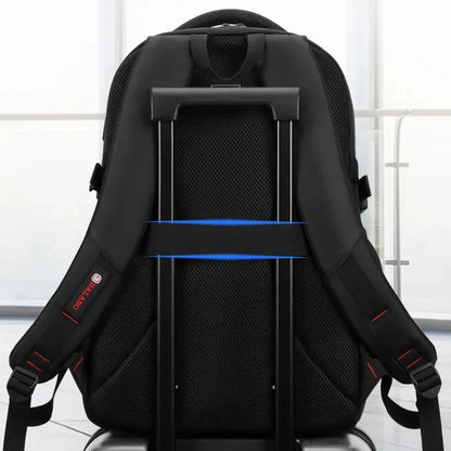 Male multifunction fashion business casual travel high-capacity backpack waterproof 18" inch Laptop men backpack