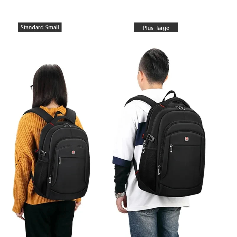Male multifunction fashion business casual travel high-capacity backpack waterproof 18" inch Laptop men backpack