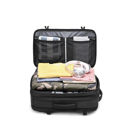 Man Backpack Business Bag for Laptop Large Capacity Vacuum Compression Multifinonal Travel Bags Waterproof Expandable Back Pack