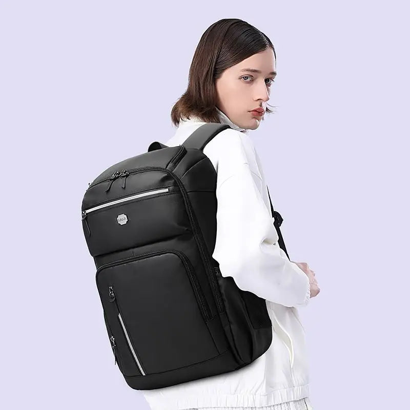 Man Backpack Laptop 15.6 Luxury Waterproof School Men's Backpacks Aesthetic USB Travel Bag Fashion Multifunction Male Backpack