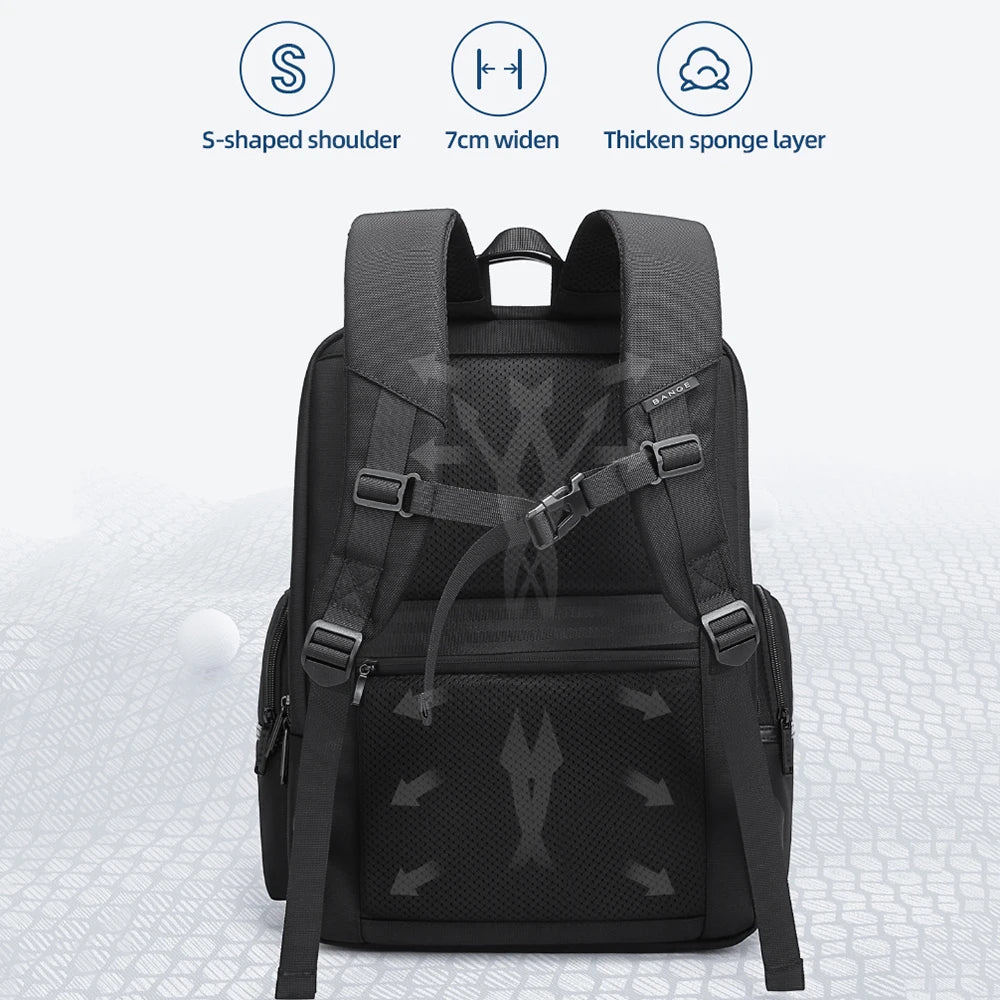 Man Backpack Laptop 15.6 Luxury Waterproof School Men's Backpacks Aesthetic USB Travel Bag Fashion Multifunction Male Backpack