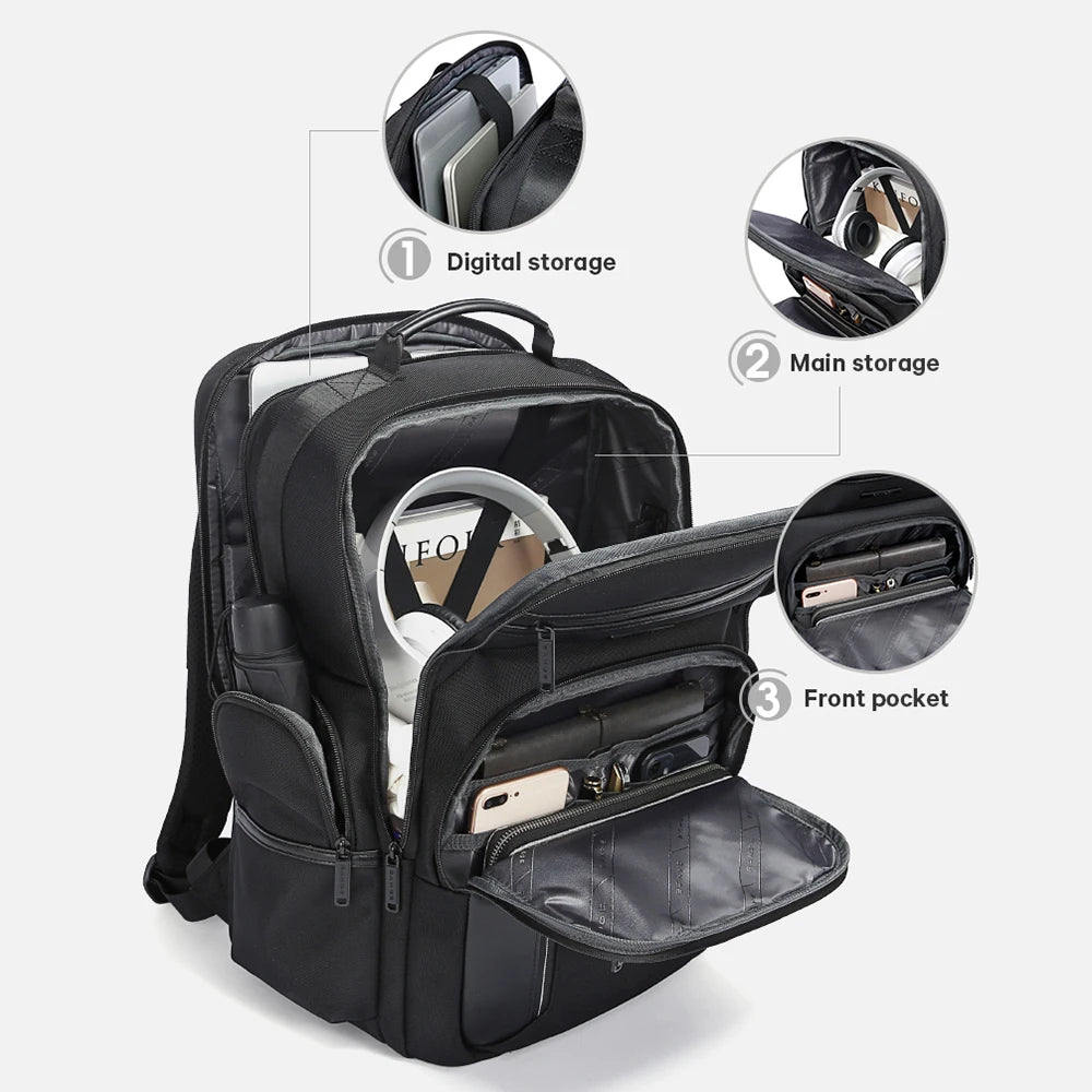 Man Backpack Laptop 15.6 Luxury Waterproof School Men's Backpacks Aesthetic USB Travel Bag Fashion Multifunction Male Backpack