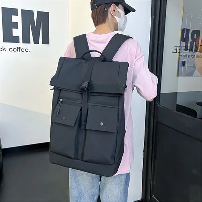 Man Backpack Retro Travel Bagpack Leisure Large Capacity Knapsack College Student School Bags For Teenager Men Computer Rucksack
