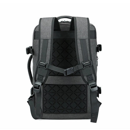 Man Backpacks Fit 15 inch Laptop USB Recharging Multifunction Men Multi-layer Space Travel Backpack Business Bag Male Mochila